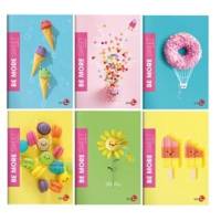 Maxiquaderno Be More Sweet A4,36,2 fogli 100 gr rigo di 3a - 25896
