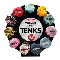 Temperamatite Tenks - 3 fori - fantasie assortite - expo 36 pezzi - Arda - TEKESP2 - 8003438029669 - DMwebShop