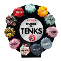 Temperamatite Tenks - 3 fori - fantasie assortite - expo 36 pezzi - Arda - TEKESP2 - 8003438029669 - DMwebShop