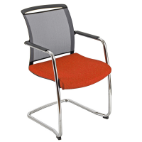 Seduta attesa Zoe ZOES - con braccioli inclusi - ruggine-grigio - Unisit - ZOES/LRU - DMwebShop