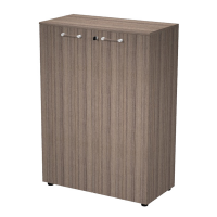 Mobile Elegance - medio con ante - 90 x 45,2 x 126,2 cm - noce toscano - Artexport - 235-61-69/N - DMwebShop
