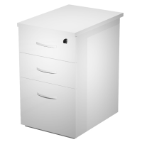 Cassettiera alta Agora' Compact - 3 cassetti - 44 x 60 x 73 cm - bianco - Artexport - CA60+TOP44/3 - DMwebShop