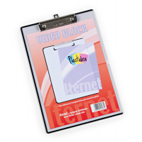 Portablocco in PPL con molla in metallo personalizzabile - A4 - trasparente - Iternet 7078