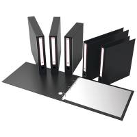 Portatabulati KM UNI - con custodia - 12'' x 28 cm - dorso 5 cm - nero - Rexel - King Mec - PKM2800 - 5028252505772 - DMwebShop