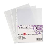 Buste forate Medium liscio 22 x 30 cm trasparente Starline 662214stl - 1003
