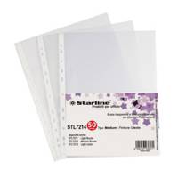 Buste forate Medium liscio 22 x 30 cm trasparente Starline 662214stl - 1003