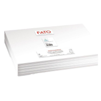 Tovaglietta Easy Ecolabel - in fibra riciclata - 30 x 40 cm - bianco - conf. 480 pezzi - Fato - 84016202 - 8000664522605 - DMwebShop