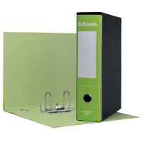 Registratore Essentials G75 - dorso 8 cm - protocollo 23 x 33 cm - Verde chiaro - conf. 6 pezzi - Esselte - 390775600 - 8004157577561 - DMwebShop