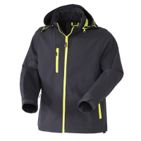 Giubbotto Softshell R Boost - taglia L - Antracite-Giallo fluo - Rossini - HH64816-L - 8056249355748 - DMwebShop