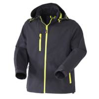 Giubbotto Softshell R Boost - taglia XL - Antracite-Giallo fluo - Rossini - HH64816-XL - 8056249355755 - DMwebShop