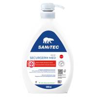 Sapone liquido Securgerm Med PMC - dispenser 1 lt - Sanitec - 1027 - 8050999571618 - DMwebShop