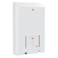 Dispenser assorbenti Artemis - 2 colonne - metallo verniciato - bianco - Mar Plast - A975LASM - 8020090114489 - DMwebShop