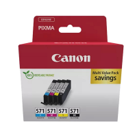 Cartuccia ink Multipack - BK-C-M-Y - CL-571 - Canon - 0386C009 - 8714574679198 - DMwebShop