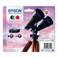 Cartuccia Multipack - 502 - BK-C-M-Y - Epson - C13T02V64010 - 8715946653150 - DMwebShop