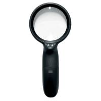 Lente di ingrandimento - Ø 7,5 cm - con LED - nero - Lebez - 1137 - 8007509122372 - DMwebShop
