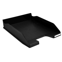 Vaschetta portacorrispondenza COMBO MIDI EcoBlack - 34,6 x 25,5 x 6,5 cm - nero - conf. 6 pezzi - Exacompta - 113014D - 9002493019072 - DMwebShop