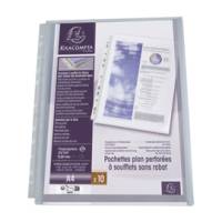 Buste forate con soffietto - PPL - 22 x 30 cm - trasparente - conf. 5 pezzi - Exacompta - 5507E - 3157407004951 - DMwebShop