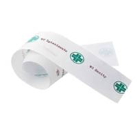 Strisce garanzia per WC carta bianco verde - 30002