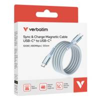 Cavo USB-C to USB-C - 100W - Blu - 120 cm - Verbatim - 31856 - 23942318569 - DMwebShop