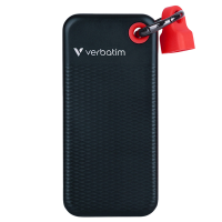 SSD Portatile Pocket USB 3.2 GEN 2 - 1 TB - nero-rosso - Verbatim - 32192 - 23942321927 - DMwebShop