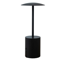 Lampada - da tavolo - Rocket - a LED - alluminio - nero - King Collection - L1776515 - 8023755059835 - DMwebShop