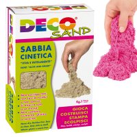 Sabbia cinetica Sand - 1 kg - fucsia - Deco - 10849-3 - 10849/3 - 8004957130393 - DMwebShop