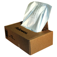 Sacchetto per distruggidocumenti 100-165 lt - conf. 50 pezzi - Fellowes - 36055 - 10077511360555 - DMwebShop
