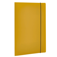 Cartellina 3 lembi HOLOS - PP - 25 x 35 cm - giallo sabbia - Fellowes - 100102102 - 43859802159 - DMwebShop