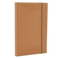 Cartella progetto con elastico HOLOS - 34,5x23,5 cm - dorso 3 cm - marrone - Fellowes - 100102108 - 43859802210 - DMwebShop