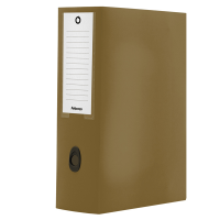Scatola progetto Plus HOLOS - 25 x 35 cm - dorso 10 cm - marrone - Fellowes - 100102115 - 43859802296 - DMwebShop