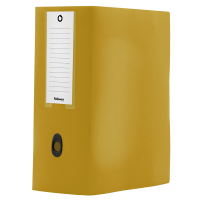Scatola progetto Plus HOLOS - 25 x 35 cm - dorso 15 cm - giallo sabbia - Fellowes - 100102118 - 43859802319 - DMwebShop