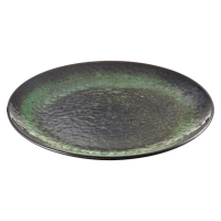 Piatto piano Linea Amazzonia - Ø 23,5 x 2,5 cm - melamina - Leone - T8704 - DMwebShop