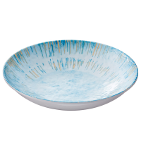 Piatto fondo Linea Oceano - Ø 24 x 5 cm - melamina - Leone - T8690 - DMwebShop