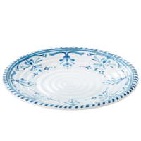 Piatto piano Linea Zante - Ø 26,5 x 2 cm - melamina - Leone - T8631 - DMwebShop