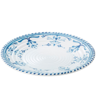 Piatto piano Linea Zante - 35,5 x 3 cm - melamina - Leone - T8632 - DMwebShop