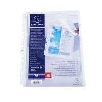 Busta forata - con soffietto e patella - liscia - A4 - PPL - Exacompta - 5503E - 3130630055037 - DMwebShop