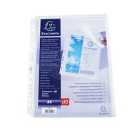 Busta forata - con soffietto e patella - liscia - A4 - PPL - Exacompta - 5503E - 3130630055037 - DMwebShop