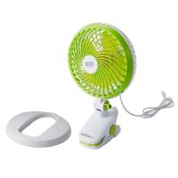 Miniventilatore a clip portatile - con cavo usb - 3 W - Ø 22 cm - 16,5 x 18,9 x 31 cm - Cfg - EV090 - 8016818110383 - DMwebShop