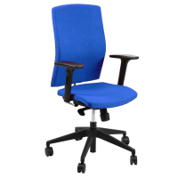 Seduta operativa Europa EUE - con braccioli regolabili - blu - Unisit - EUE-BR2D-IB - EUE/BR2D/IB - DMwebShop