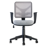 Seduta operativa Pentagon Y10 PNBE - con braccioli regolabili - grigio-grigio - Unisit - PNBE-BRG-XT-Q - PNBE/BRG/XT/Q - DMwebShop