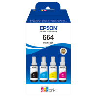 Multipack Flaconi Originali - T664 - Confezione 4 flaconi - Epson - C13T664640 - 8715946685205 - DMwebShop