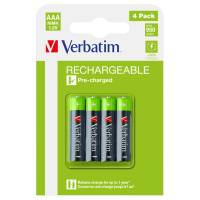 Scatola 4 Pile AAA Ricaricabili - Verbatim - 49514 - 23942495147 - DMwebShop