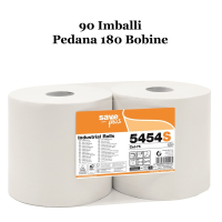Bobina Asciugatutto 'SAVE PLUS' 800 strappi - 2 veli - imballo da 2 bobine - bancale da 90 imballi - Celtex - C5454S - 5454S-90