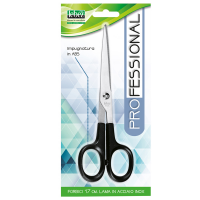 Forbice Professional - 17 cm - lama acciaio inox - nero-grigio - Lebez - 4329 - 8007509043295 - DMwebShop