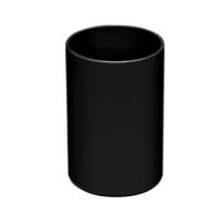 Portapenne a bicchiere Coral - 7,5 x 11 cm - nero - Lebez - 328-N - 8007509003282 - DMwebShop