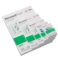 Pouches - jumbo card - 75 x 105 mm - 2 x 125 micron - conf. 100 pezzi - GBC - 3740303 - 33816028647 - DMwebShop