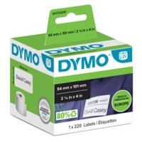 Rotolo 220 etichette LW - 990140 - spedizione-badge - 54 x 101 mm - bianco - Dymo - S0722430 - 5411313990141 - DMwebShop
