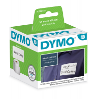 Rotolo 220 etichette LW - 990140 - spedizione-badge - 54 x 101 mm - bianco - Dymo - S0722430 - 5411313990141 - DMwebShop