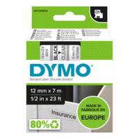 Nastro D1 450100 - 12 mm x 7 mt - nero-trasparente - Dymo - S0720500 - 5411313450102 - DMwebShop
