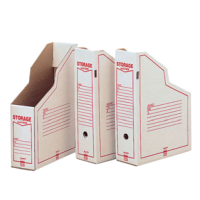 Portariviste Storage Dox 1606 - 87 x 34 x 24,5 cm - bianco-rosso - Esselte - conf. 32 pezzi - King Mec - 00160600 - 8004389045340 - DMwebShop